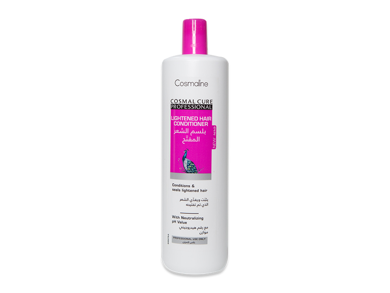 Lightened hair conditioner - Cosmal Cure Professional